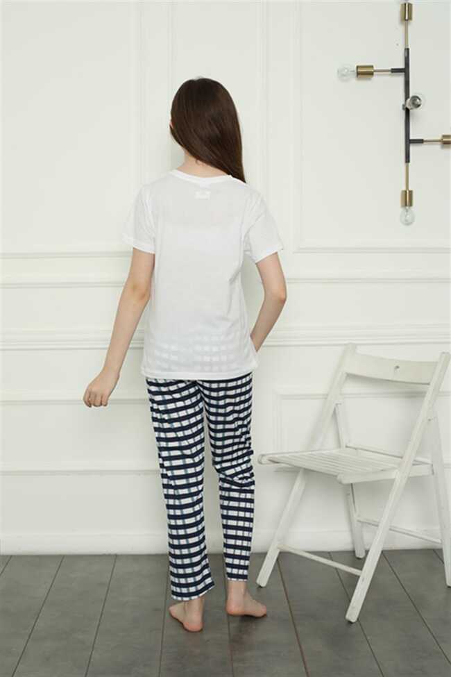 Moda Çizgi Aile Penye Pijama Takım (anne - kız ) 50113 Ayrı Ayrı Satılır . Fiyatları Farklıdır - 8